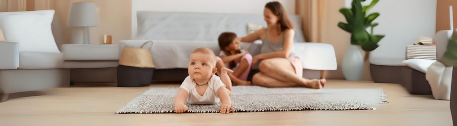 Close-up of mottled skin on an arm, illustrating cutis marmorata symptoms and its potential causes.
