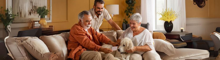 Elderly person with mobility aids, highlighting challenges of functional incontinence and its management options.
