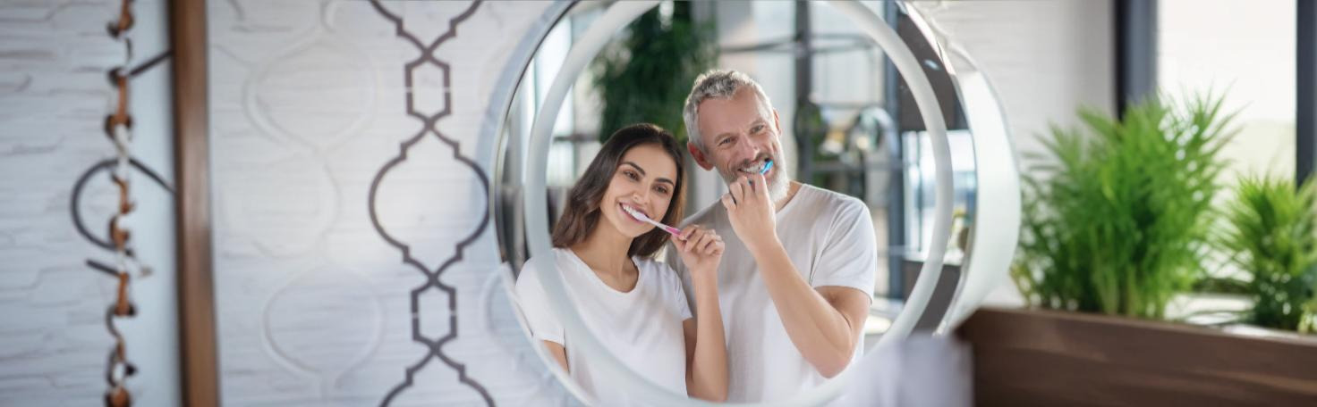A patient undergoing a cone-beam CT scan for precise 3D imaging in dental and medical diagnostics.