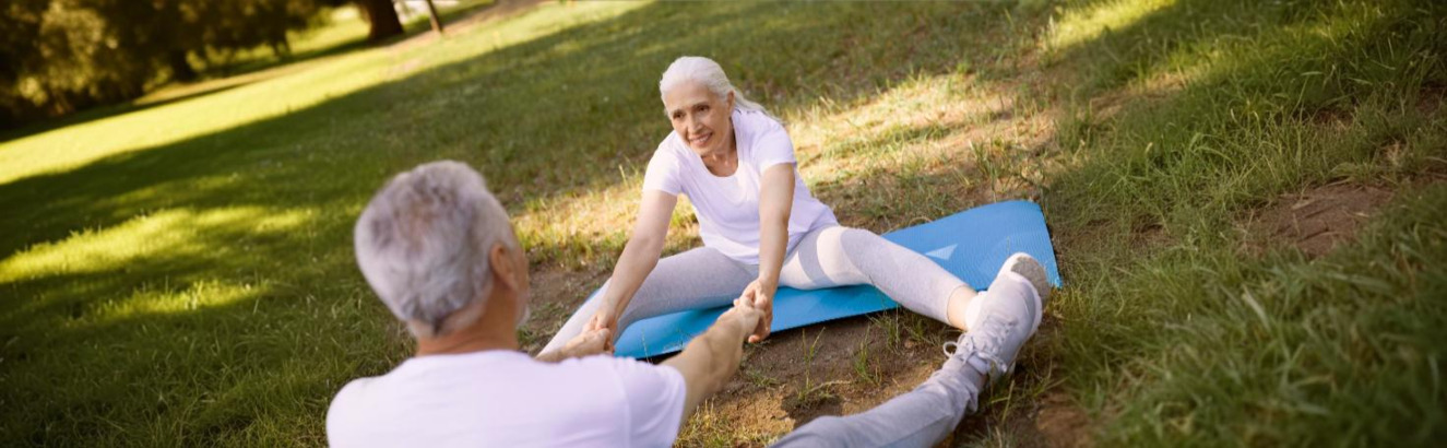 Patient undergoing a DXA scan for bone density assessment to detect osteoporosis risk.