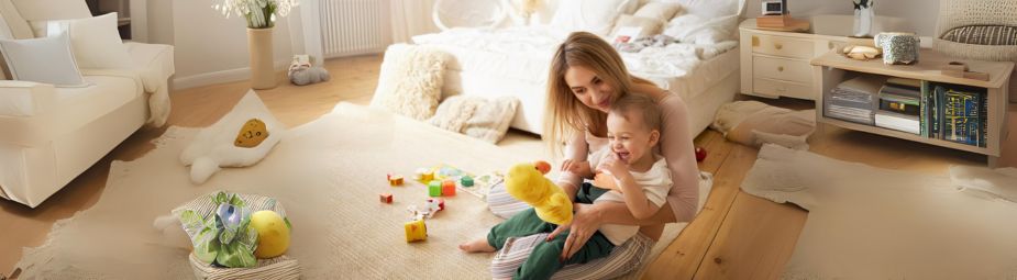 Pregnant woman in a hospital bed receiving medical care for labor induction at 41 weeks.
